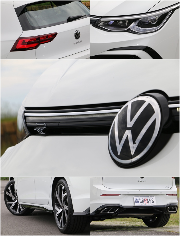 280 eTSI R-Line標配R-Line專屬的空力套件和徽飾,外觀呈現出來的新潮與動感程度特別鮮明。