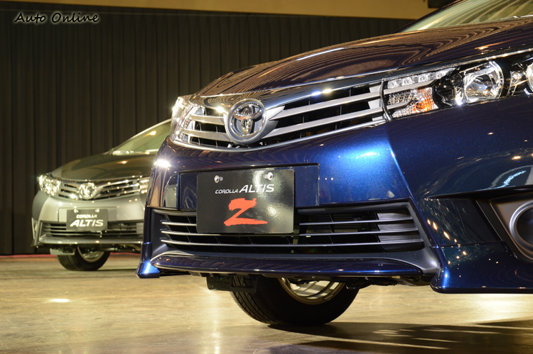 標準Altis車系的銳利線條已經相當搶眼,更貴的Z版內外獨特性則沒有想像中的大。