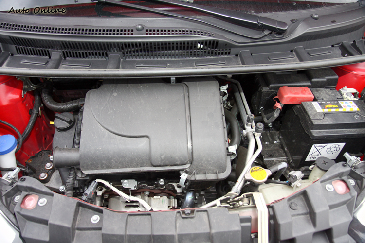 107三缸998cc自然進氣引擎,只有68hp的動力輸出。