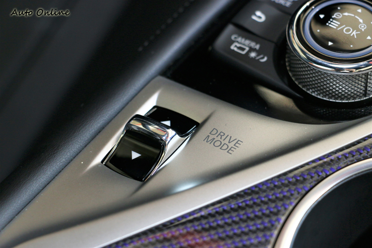 小小的切換按鍵攸關車輛動態表現。