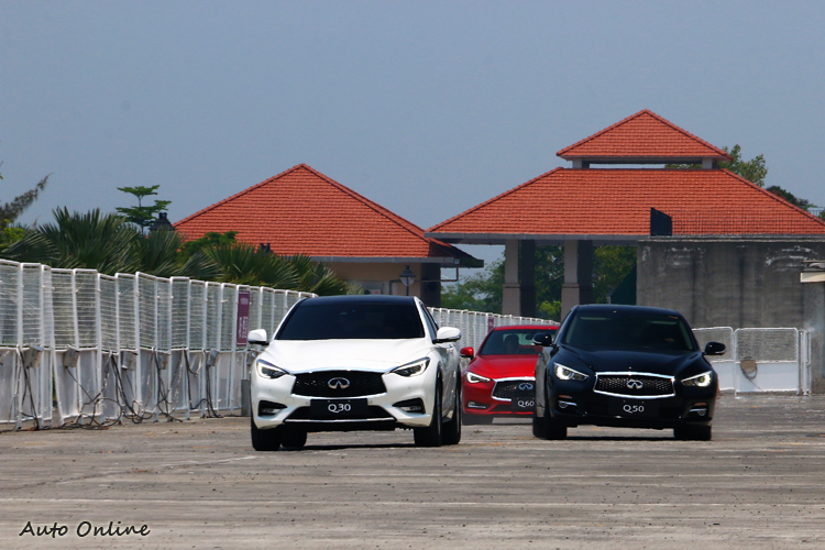 PFCW車輛追撞預警系統是INFINITI另一項創新科技,它不僅能偵測到前方車輛,還能透過雷達波偵測到再前一輛車輛狀態。