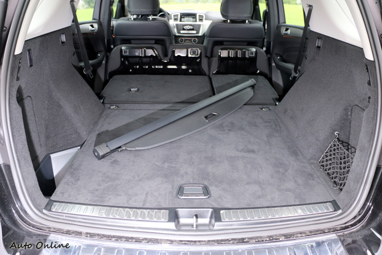 行李箱容積有690公升,如果椅背傾倒能擴充至2010公升。