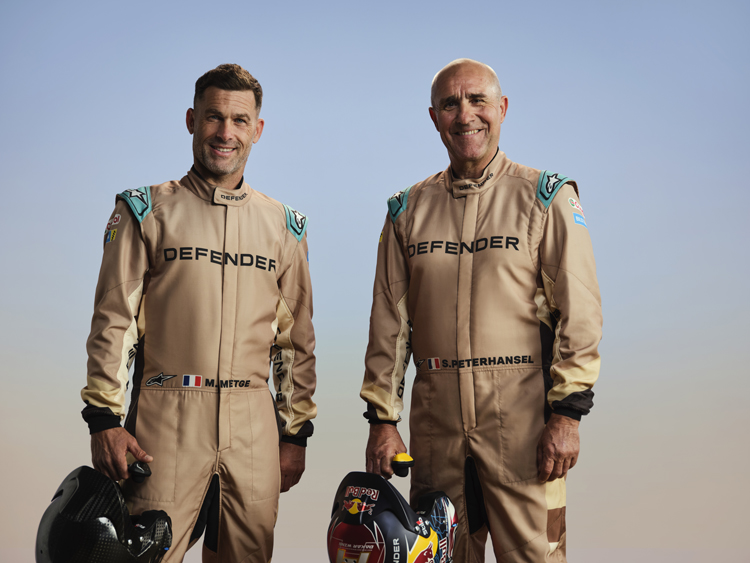 達卡傳奇 Stéphane Peterhansel 與 Mika Metge