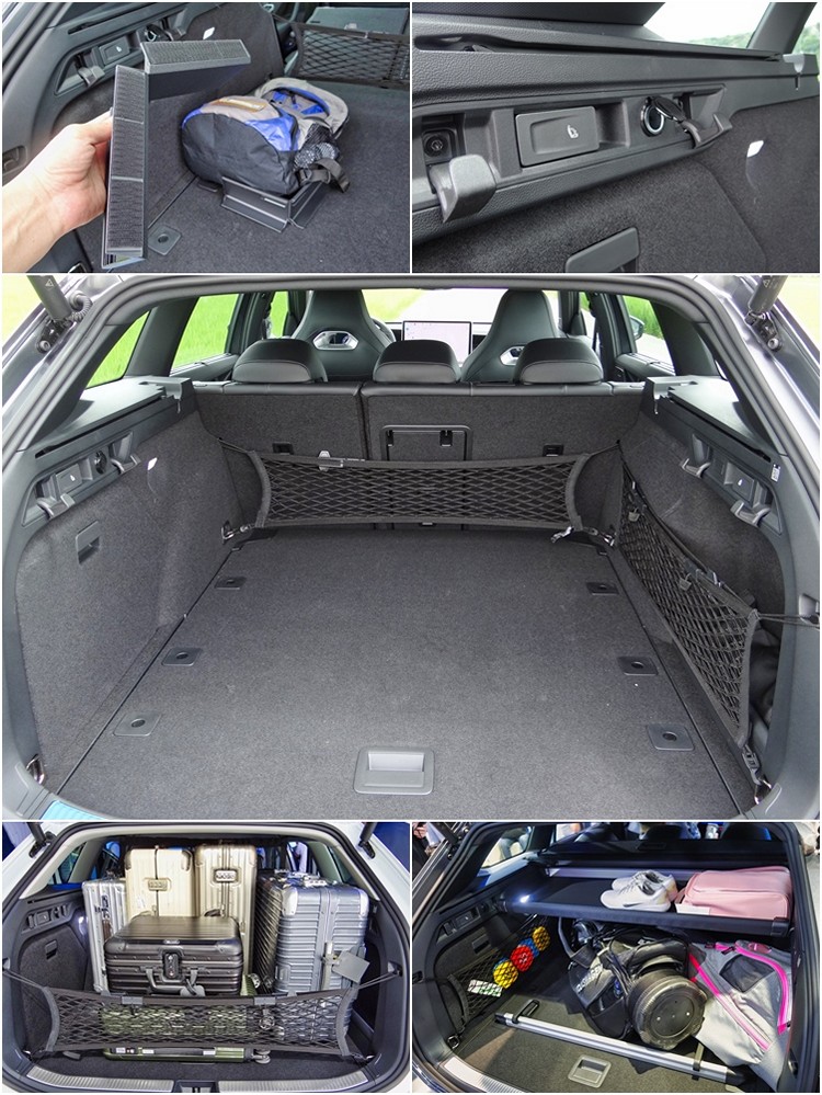 旅行車就是用來應付長途旅行的,在維持五人滿座的前提下,不用動用後座椅就能把一家大小的行李箱通通塞進去,或是放置兩組高爾夫球袋,這可不是每一款SUV都辦得到。