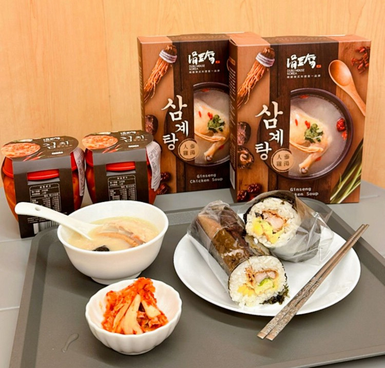 包括涓豆腐人蔘雞湯、涓豆腐韓式泡菜、現做飯捲等韓式精緻餐點,將提供車主現場享用。