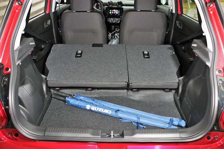 後座採用6/4分離式後座椅,自由變化出最大579L的收納空間,輕鬆裝載你的個性生活。