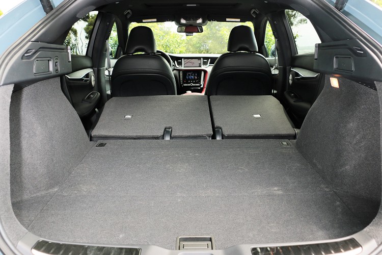 後座椅背傾倒後,行李廂空間最大更可擴展至 1,531公升,滿足生活各種需求的載物表現。