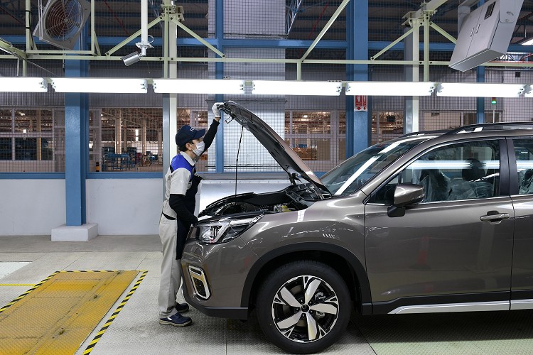 泰國製造的第五代全新Subaru Forester與日本原廠製造的品質完全一致。