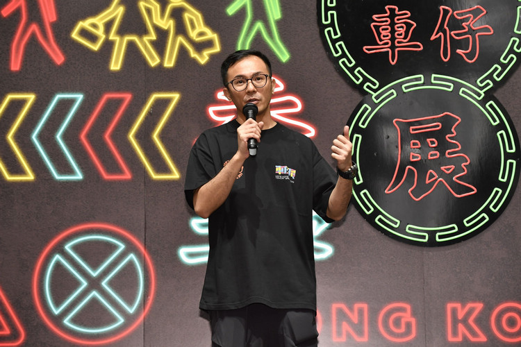 「香港車仔展」策展人、《手推車》創辦人李鑒泉表示今年是車仔展五周年,展會場地面積、參展商數目均創新高,而且更首次有真車入駐。