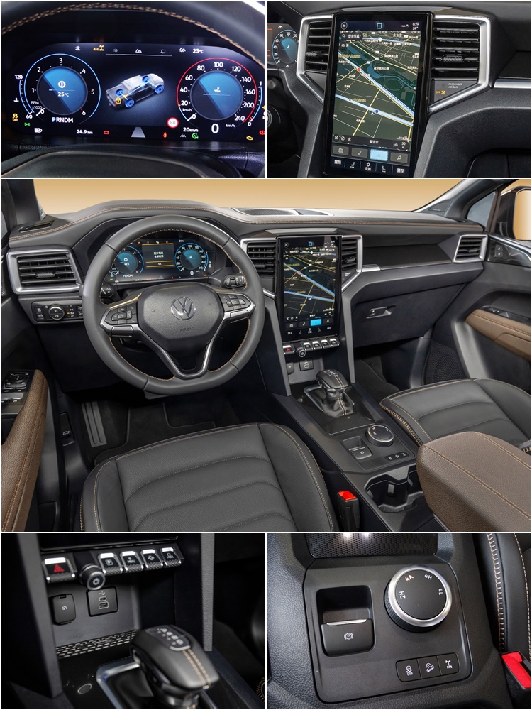 座艙配置數位儀表及直立式中控螢幕,內建導航及手機連結功能,並且配備4MOTION智慧四驅系統及電子式後差速器鎖定裝置。