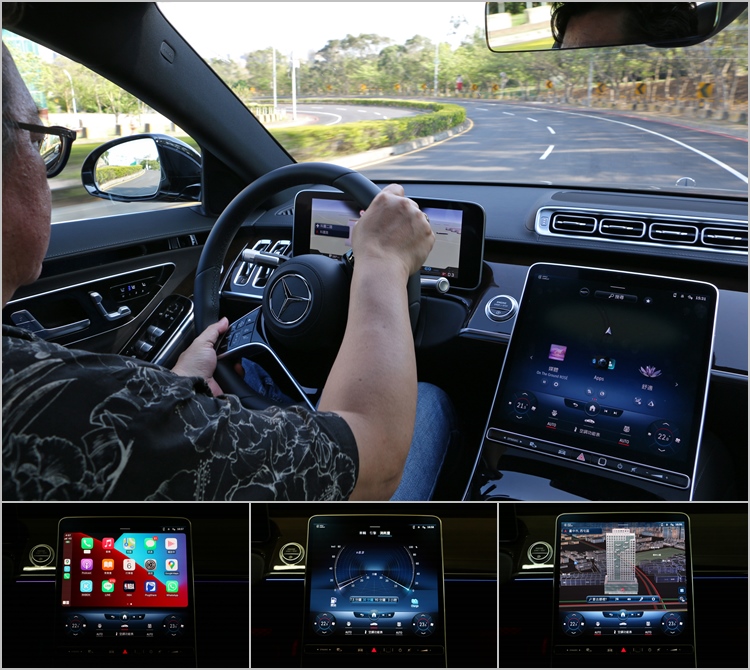 數位儀錶提供更豐富的車輛資訊,也提高了駕駛者掌握路況的能力。至於中央螢幕系統無論功能性或畫面的精美程度都是一絕,而且底部還特別常駐空調調整區域。