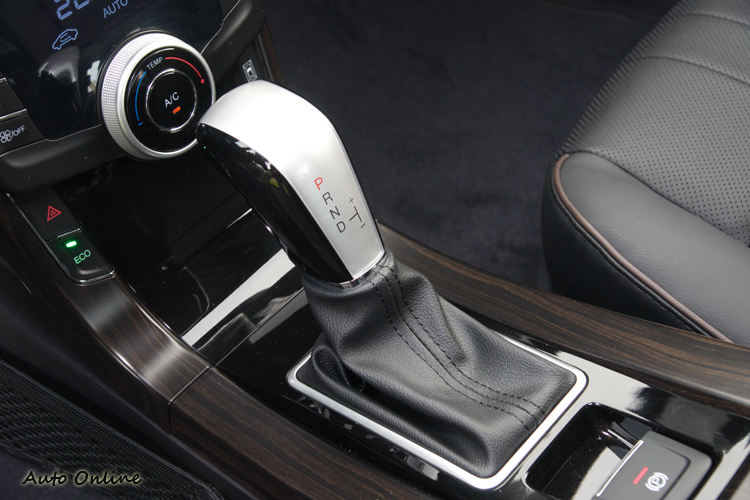 變速系統升級換裝日本AISIN製六速手自排。