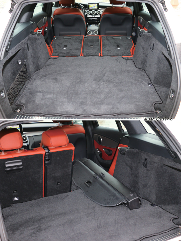 旅行車的載物機能不輸給SUV,也有彈性空間安排的便利設計。