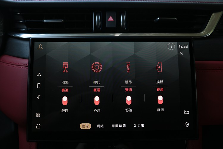 最新世代Pivi Pro車輛資訊娛樂系統,如同智慧型手機操作介面。