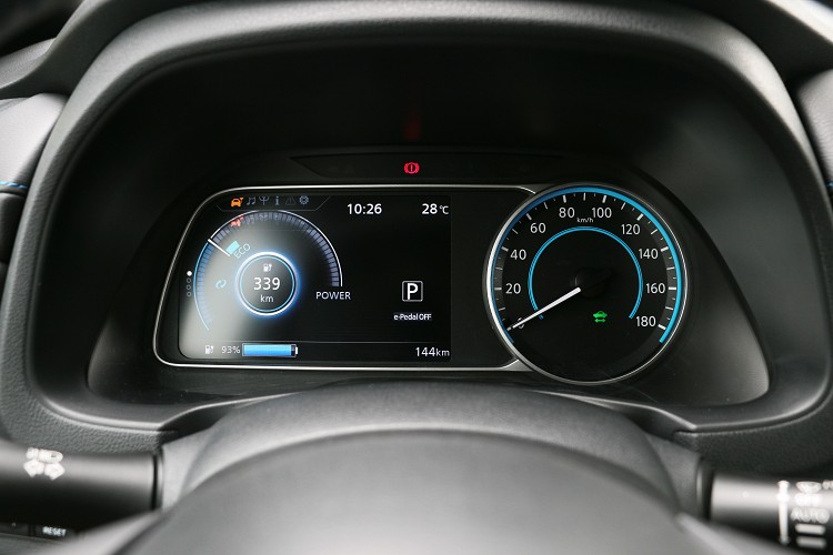 7吋多功能LED螢幕,可顯示電力里程相關資訊。