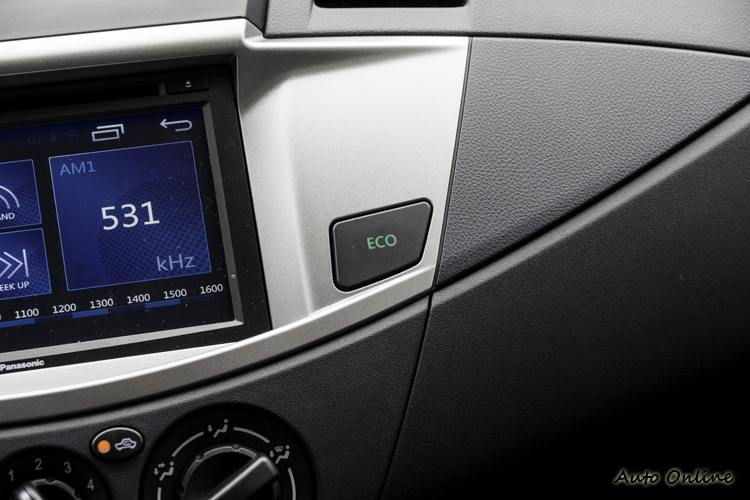 提供ECO節能駕駛輔助模式幫助省油。