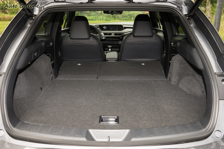 行李廂空間為325公升,放倒後座後為1000公升。