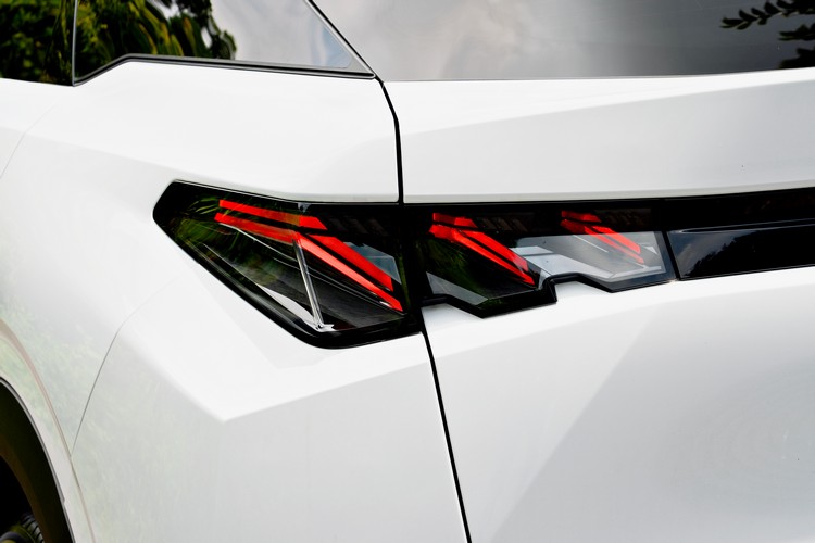 3D晶透獅爪設計帶來具立體感的視覺效果