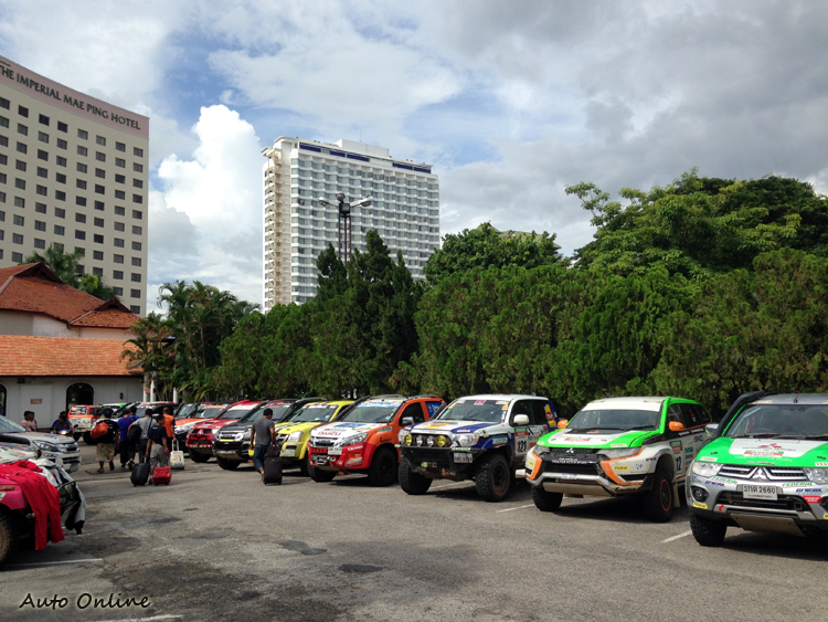 六天的賽程結束,全數車輛都安全完賽。