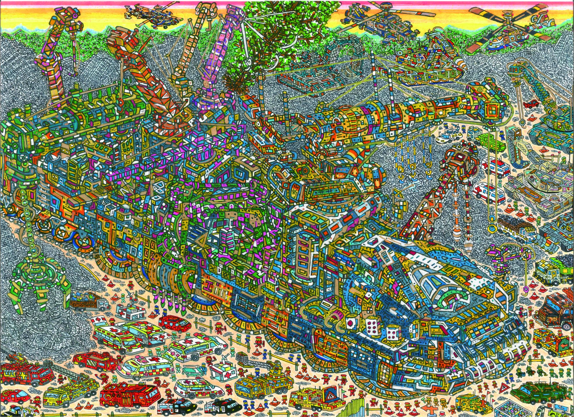 2025全球大賽12歲(含)～15歲(含)最佳入圍獎：王元宗同學作品《地震救援車》