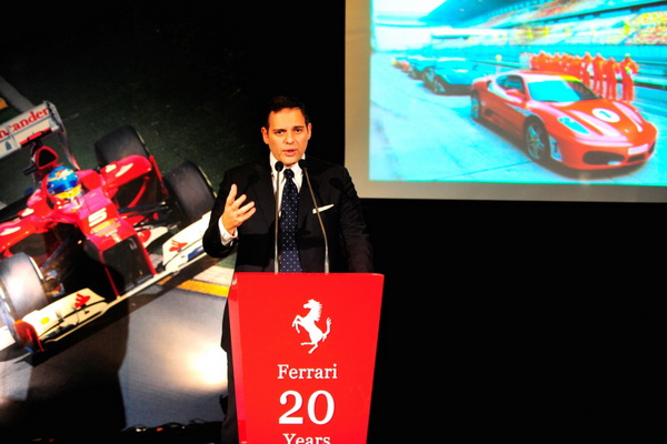 Ferrari 法拉利大中華區總裁兼首席執行官范艾聞演講