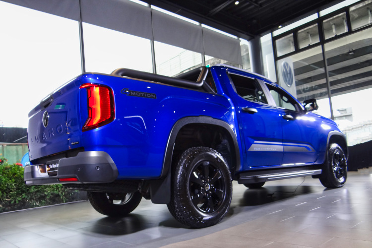 新一代Amarok越野運動視覺設計,造型融合精緻質感與霸氣風格。