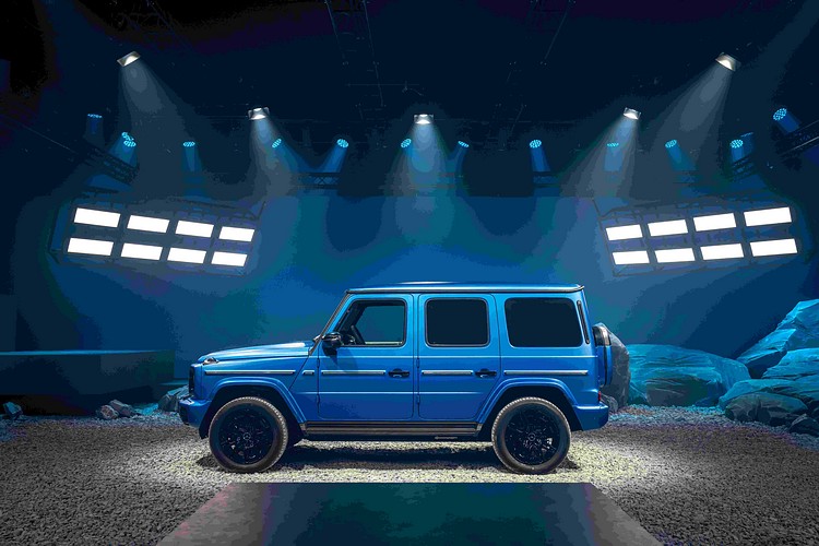【Mercedes-Benz 星動樂園】裡將展出具備 G-TURN 功能的純電越野代表 G 580。