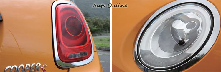 燈組部分利用大量的LED元素是這代Mini的特色之一。