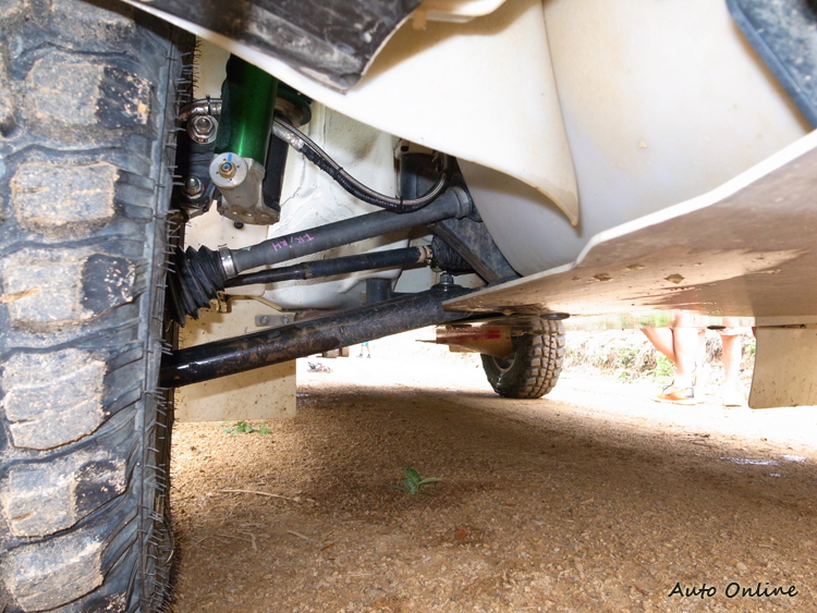 今年底盤大幅進化,已與市售車款不同。