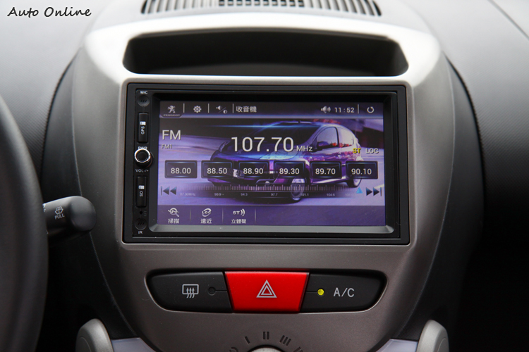 107觸控影音系統,為107大大加分。