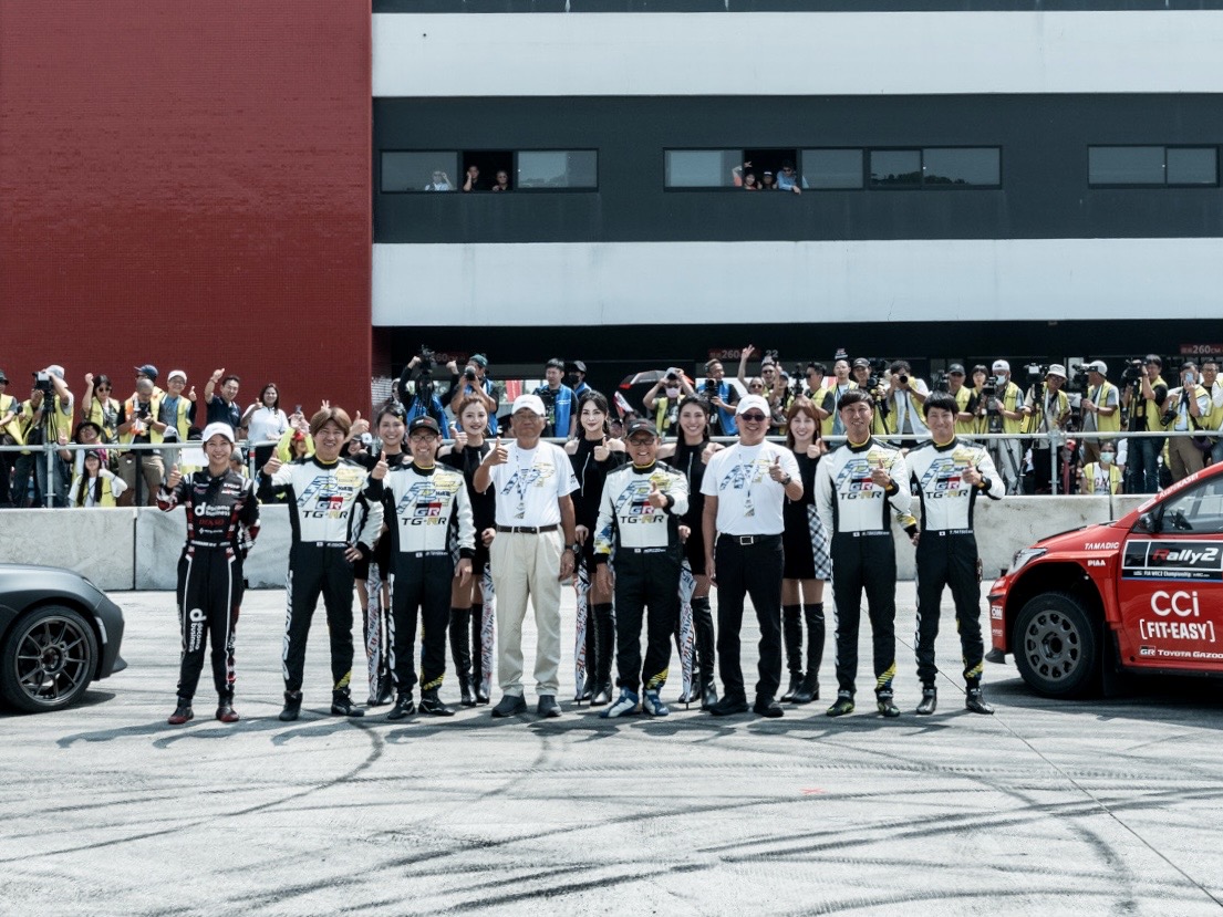 2025年9月，豐田章男會長以MORIZO身分，領軍ROOKIE Racing賽車隊參與Corolla Cup 2025統規賽最終站，為豐田章男會長在台灣首次的公開行程。