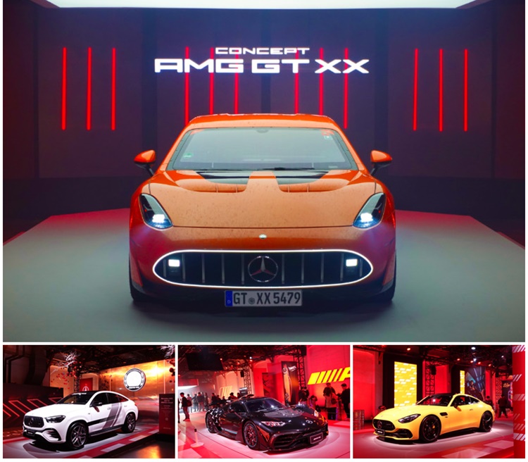 本次特展透過多款 AMG 代表車型,完整呈現品牌從日常性能、量產巔峰,到未來高性能基準的進化軌跡。