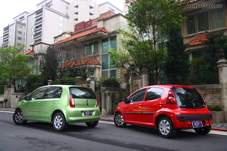 107與Citigo價格太過接近,除了可愛之外,我想不到其他原因會買它。